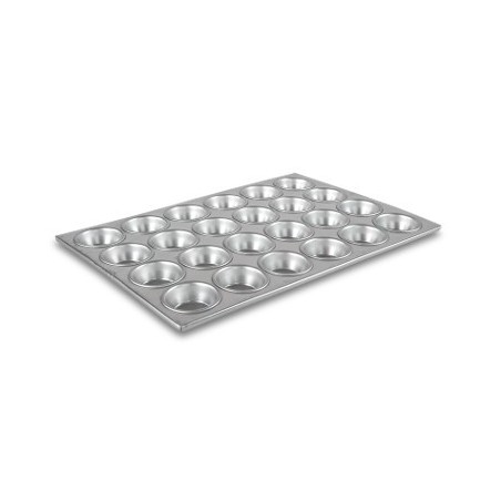 MCPALMUF24-CHAROLA PARA MUFFING (24 PZS) ALUMINIO